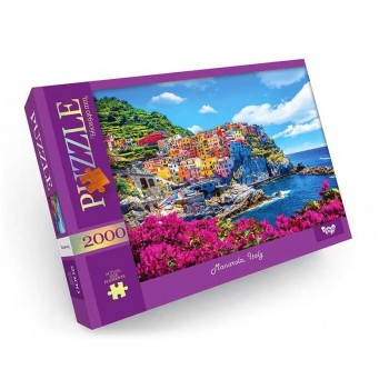 Пазл классический Danko Toys C2000-01-01-10, 2000 эл (Манарола-Италия)