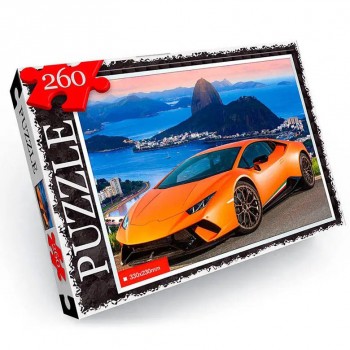 Пазл классический Danko Toys C260-13-01-16, 260 эл (Lamborghini)