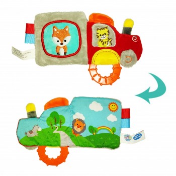 Книжка прорезыватель C08026/28/29 (Лиса)