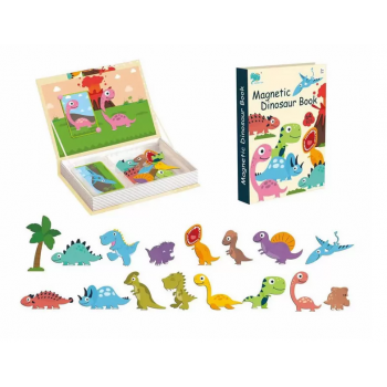 Магнитная книга-игра 8726-38 (Динозавры)