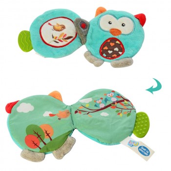 Книжка прорезыватель C08026/28/29 (Сова)