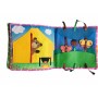 Текстильна розвиваюча книга для малюків Bambini