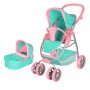 Коляска для ляльок 9662m прогулянкова / класика
