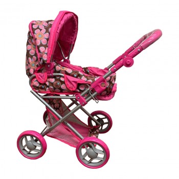 Коляска для кукол 9346 зима-лето (Коричневый)