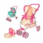 Коляска для ляльок 9662m прогулянкова / класика