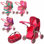 Коляска для ляльок 9672