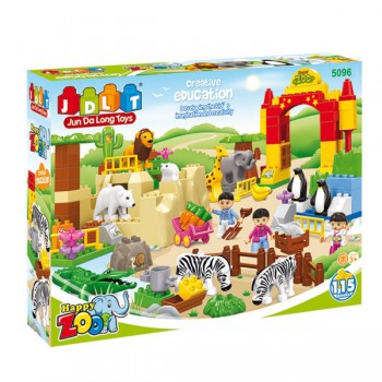 Конструктор JDLT 5096 зоопарк