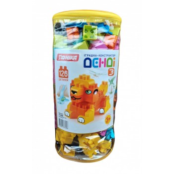 Конструктор „ДЕНДИ”- 3 (126  дет.) 71306
