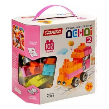 Конструктор „ДЕНДИ”- 2 коробка (102  дет.) 71344