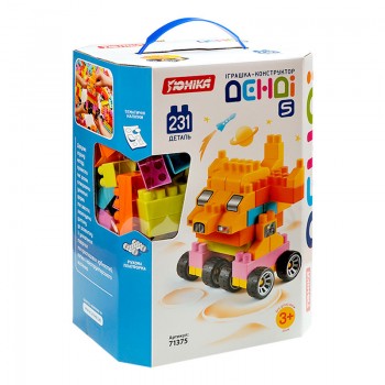 Конструктор „ДЕНДИ”- 5 коробка (231  дет.) 71375