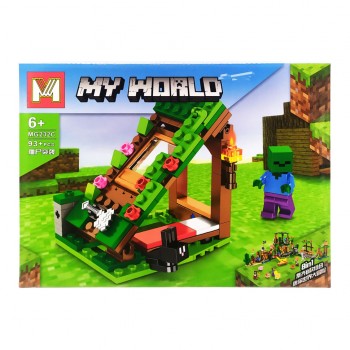 Конструктор MG232A MK, строение, фигурка, 83-107 деталей (MG232C)