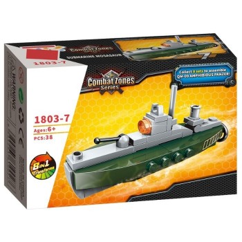 Конструктор Bambi 1803-1 военная техника, 38-62 детали (1803-7)