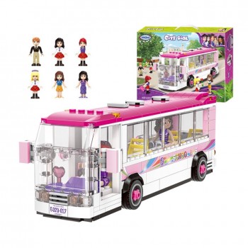 Конструктор XINGBAO XB-12005 MOC Школьный автобус, 402 элемента