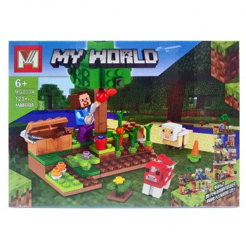 Конструктор MG233A MK, строение, фигурка, 118-134 детали (MG233A)