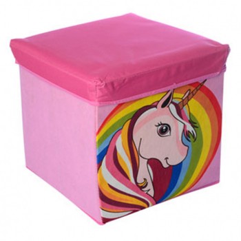 Корзина для игрушек M 5765 (Единорог)