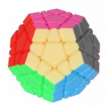 YJ YuHu Megaminx Stickerless | Мегаминкс Колор YJ8310