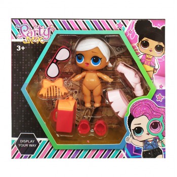 Игровой набор  NC2428-1, куколка с аксессуары, в боксе (NC2428-3)