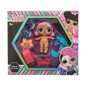 Игровой набор  NC2428-1, куколка с аксессуары, в боксе (NC2428-1)