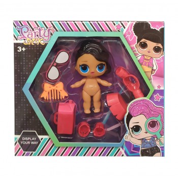 Игровой набор  NC2428-1, куколка с аксессуары, в боксе (NC2428-5)