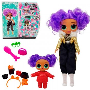 Игровой набор кукла BELA DOLLS BL1175 старшая сестра и младшая  (24K D.J.)