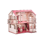 Кукольный дом 57х27х35 с гаражом и подсветкой В014
