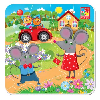 Магнитные пазлы 