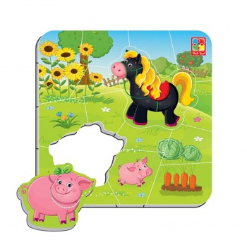 Магнитные пазлы 