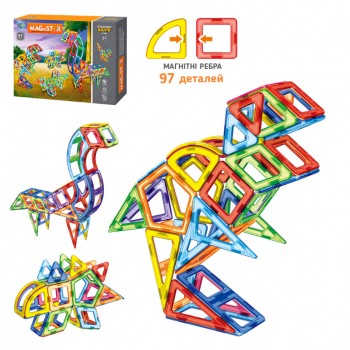 Конструктор магнитный LT2003 97 деталей