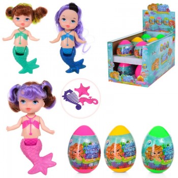 Детская кукла в яйце 