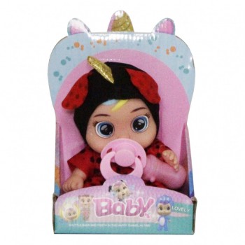 Кукла CRB  QS722  (Красный единорог)