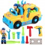 Игра 789 машинка-конструктор, с дрелькой, муз, на батар Игра 789 машинка-конструктор, с дрелькой, муз, на батар