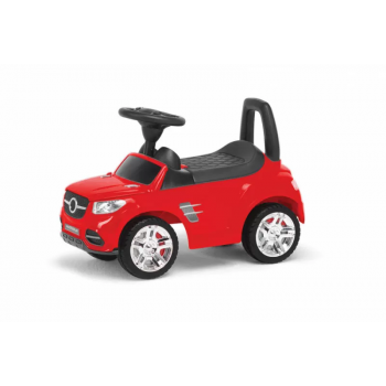 Детская машина-толокар MB, 2-001 со спинкой (Красный)