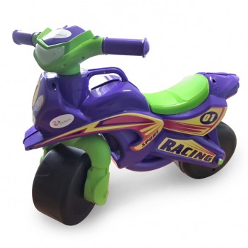 Толокар мотоцикл Doloni 0139/1/6 музыкальный (фиолетовый)