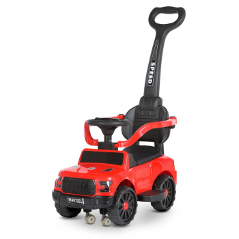 Каталка-толокар Bambi Racer M 4812EL-3 красный 2-в-1