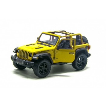 Модель джип JEEP WRANGLER 5'' KT5412WA металлический (Yellow)