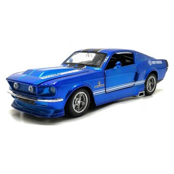 Машина металлическая АВТОПРОМ 6610 Ford Mustang Shelby GT500, 1:32 (Синий)