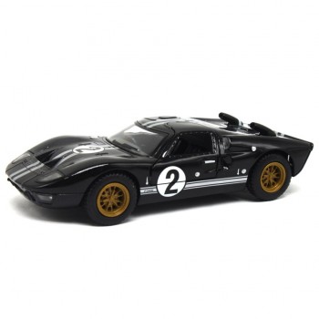 Автомодель легковая FORD GT40 MKII HERITAGE (1966) 5'' KT5427FW, 1:32 (Черный)