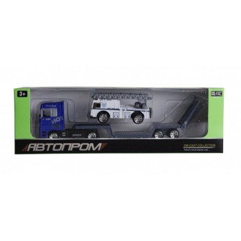 Игрушкатрейлер металлическая 7879 