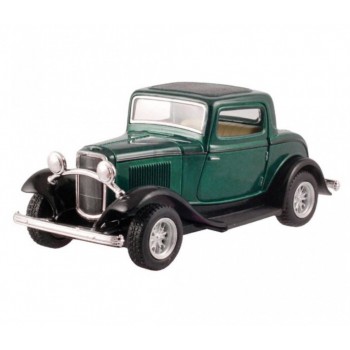 Машинка KT5332 FORD 3-Window 1: 34 (Зелений)