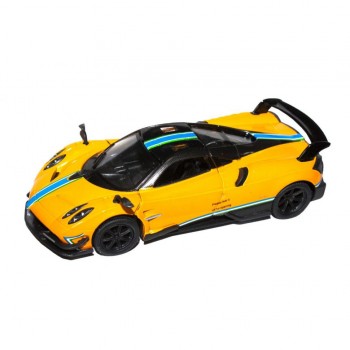 Автомодель легковая PAGANI HUAYRA BC (2016) 5'' KT5400FW, 1:38 (Желтый)