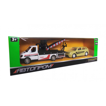 Игрушечный эвакуатор с машинкой  