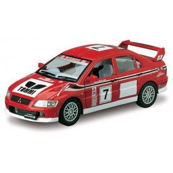 Модель легкова  KT5048W(Red)  MITSUBISHI LANCER EVOLUTION VII WRC