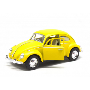 Машинка (Volkswagen Beetle) KT5057WM (Желтый)
