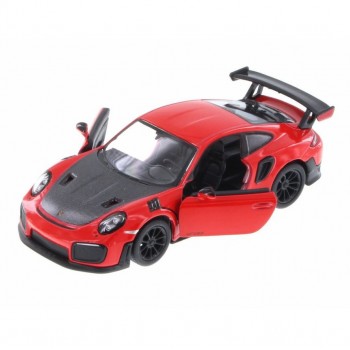 Автомодель легковая PORSCHE 911 GT2 RS 5'' KT5408W, 1:36  (Красный)
