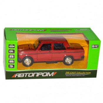 Машинка ВАЗ 2106 АВТОПРОМ 7793 1:32 (Красный)