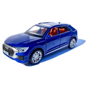 Детская металлическая машинка Audi Q8 Sportback АВТОПРОМ 6615 со звуком и светом (Синий)