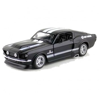Машина металлическая АВТОПРОМ 6610 Ford Mustang Shelby GT500, 1:32 (Черный)