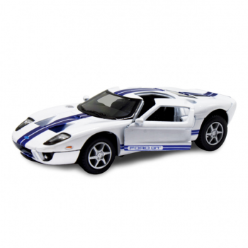 Детская модель машинки Ford GT 2006 Kinsmart KT5092W инерционная, 1:36 (White)