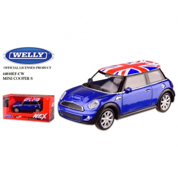 Машина металлическая MINI COOPER S 