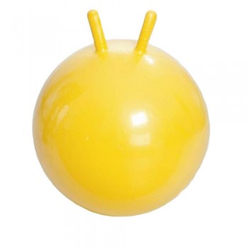 Мяч для фитнеса с рожками MS 0938 ( 0938(Yellow) Желтый)